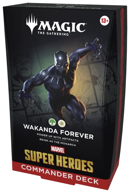 Magic the Gathering: Marvel Super Heroes - Commander Deck Wakanda Forever