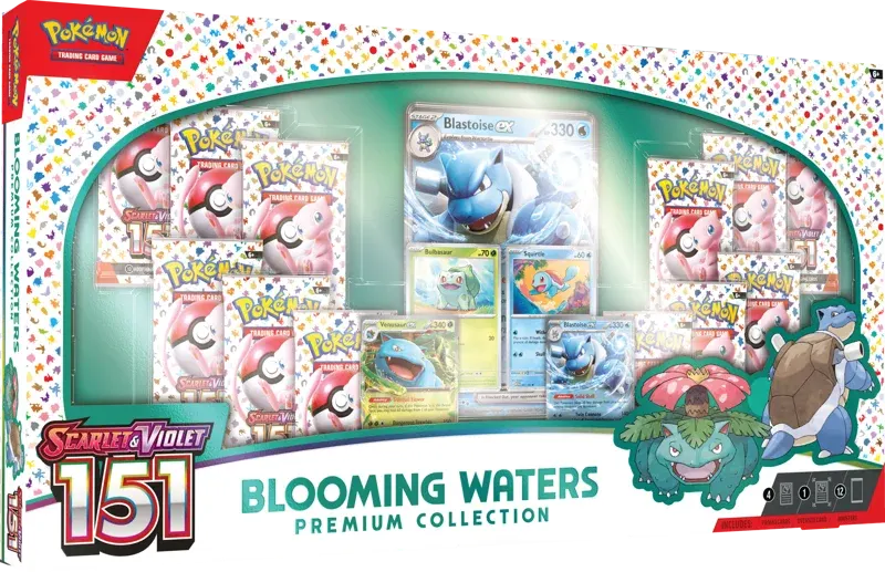 Pokemon Scarlet & Violet 151 - Blooming Waters Premium Collection